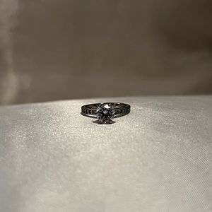 Cubic Zirconia Engagement Ring